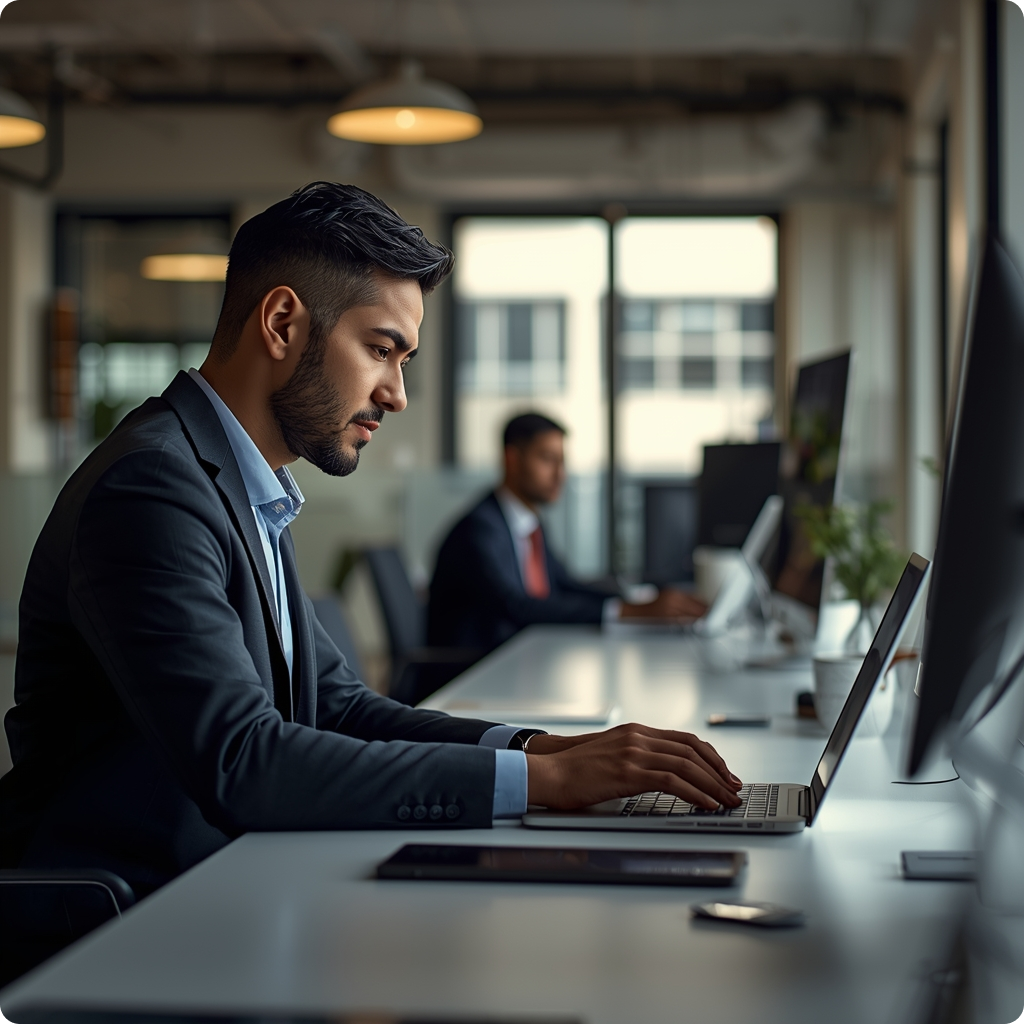 lucid-origin_Ultra-realistic_corporate_photography_of_a_focused_professional_working_on_a_lap-0 1